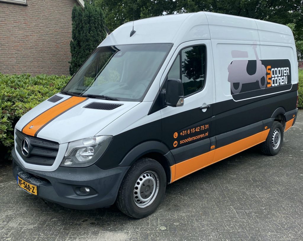 Scooter ophalen Helmond